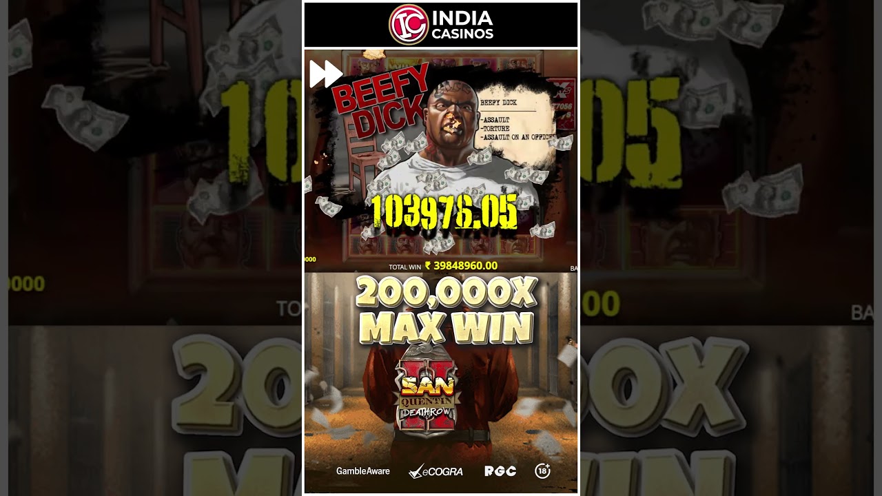 San Quentin xWays: 200,000x MAX WIN on Nolimit City Slot!