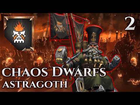 Astragoth - Chaos Dwarfs Campaign Part 2 - Total War Warhammer 3
