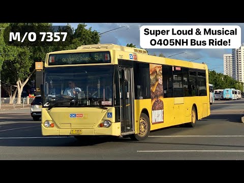 Loud & Musical O405NH Bus Ride on M/O 7357! | Bus Vlog #68