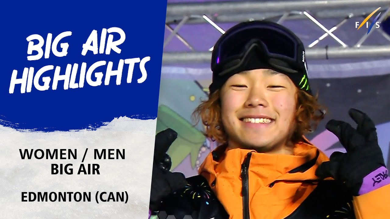 FIS SadowskiSynnott and Hasegawa reach the victory in Edmonton FIS Snowboard World Cup 2324