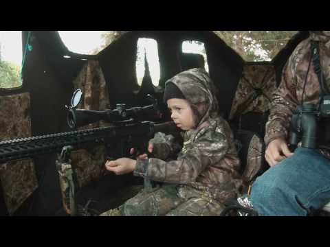 Lilly shooting her first deer!!