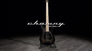Video thumbnail for Chowny Retrovibe Davie504 EVO Bass, Black Burst | Gear4music demo by Gear4music Guitars