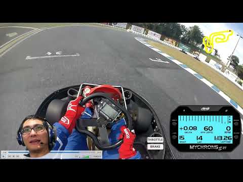 Guia de volta - Kartodromo de Betim - Traçado 1 - Kart 13hp