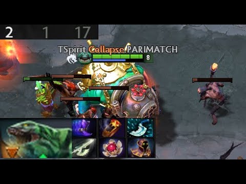 Collapse - Tidehunter | SG e-sports vs Team Spirit  (game 1) BO2 | The International 2021