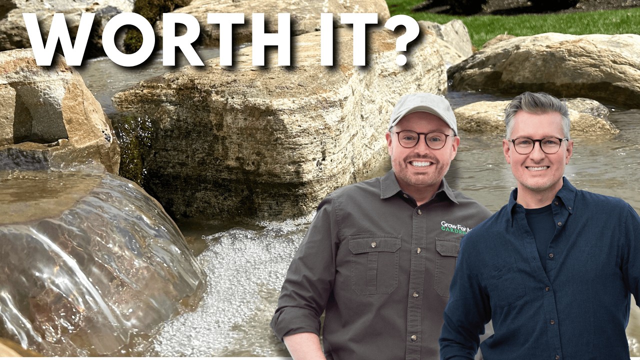 Transforming Our New Garden with a Pondless Waterfall 💦 First Step in the West Side Garden Re-Design