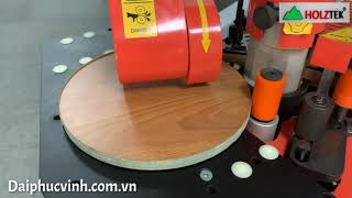 Máy Dán Cạnh Cong/Tròn Tự Động Holztek | Máy Dán Chỉ Viền Gỗ Công Nghiệp HT-4500C