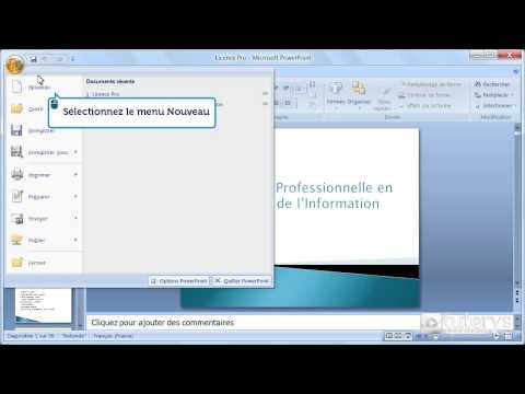 comment ouvrir powerpoint