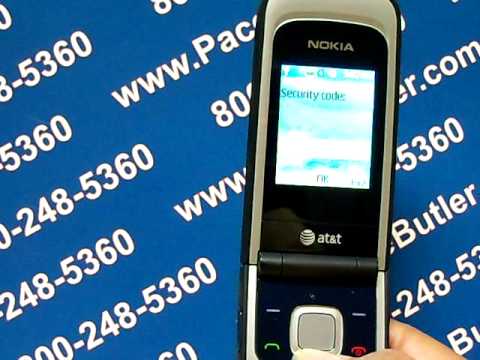 Nokia 2720 - Erase Cell Phone Info - Delete Data - Master Clear Hard Reset