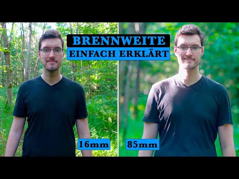 Brennweite einfach erklärt | Fotografieren lernen für Anfänger | So findest du das beste Objektiv