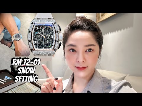 Richard Mille RM 72-01 Snow Setting Flyback Chronograph - Bao Nhi