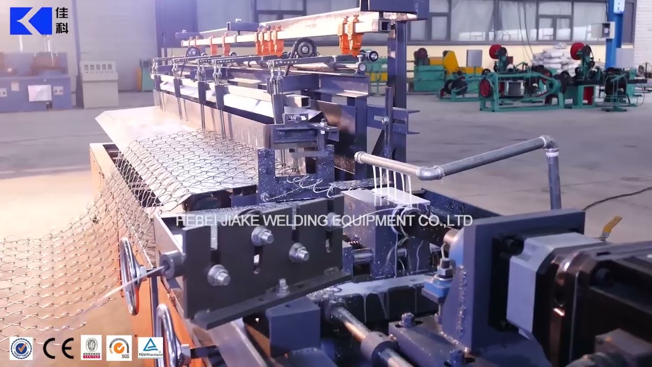 Good Quality Privacy Chain Link Fence Making Machine