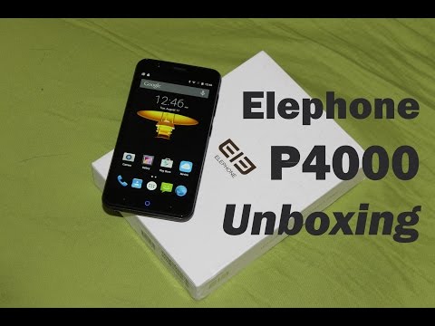 Elephone P4000 Unboxing, Hands On, First Impressions! Overshadowed by the P8000?