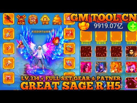 LV 334 + Gm TooL Great Sage Reincarnation H5 + Full Patner