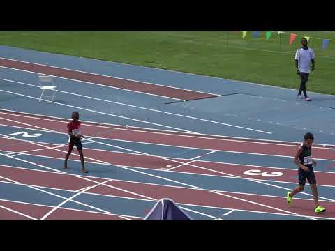 Boys 100m Dash 9-10 Year Old Heat 7 - 44th Annual Northwest Track and Field Classic 2019