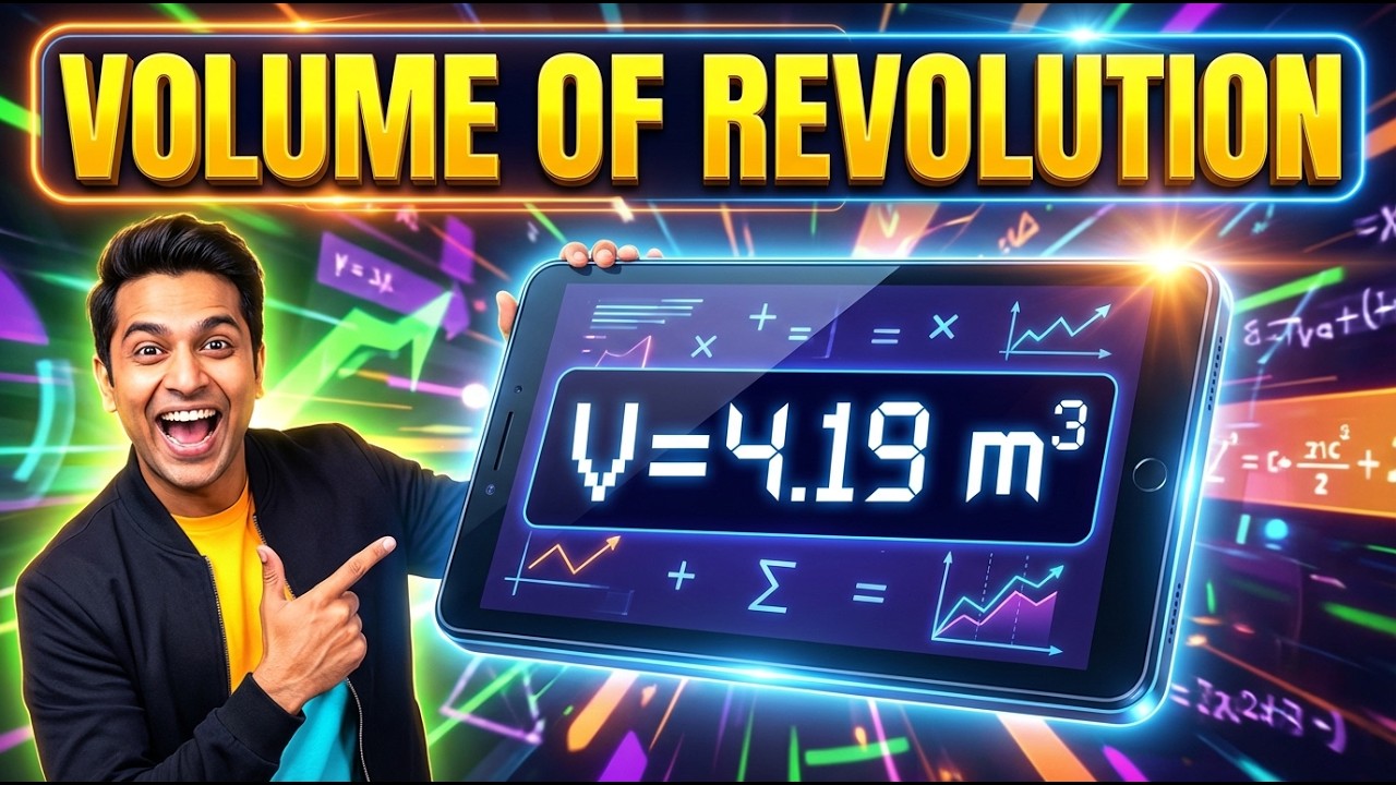 Volume Of Revolution Interactive Calculator