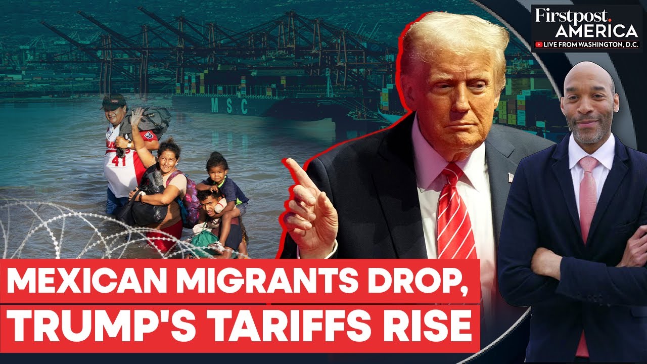 Trump's Border Crackdown Slashes Crossings to Historic Low in February | Firstpost America | N18G