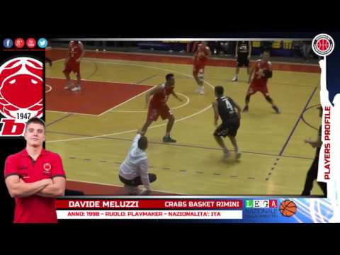 Players Profile - 2016-2017 - Davide Meluzzi - Crabs Basket Rimini