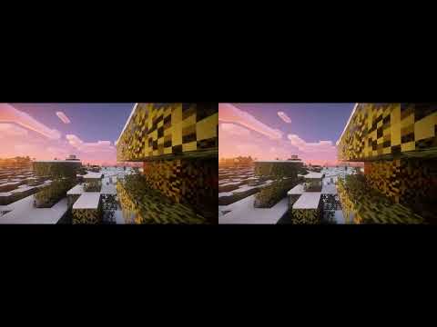 Insane 3DVR Minecraft Cinematic Nostalgia - Watch in 4K 60FPS