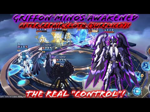 Saint Seiya: Awakening (KOTZ) - Griffon Minos Awakened after Repair Cloth! The Real "Control"!?