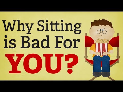 気をつけて！座りっぱなしは身体に悪い！