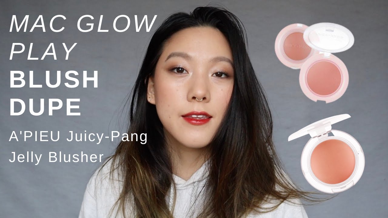 Mac Glow Play Blush DUPE | A'pieu Juicy - Pang Jelly Blusher | Same Finish &amp; Formula!