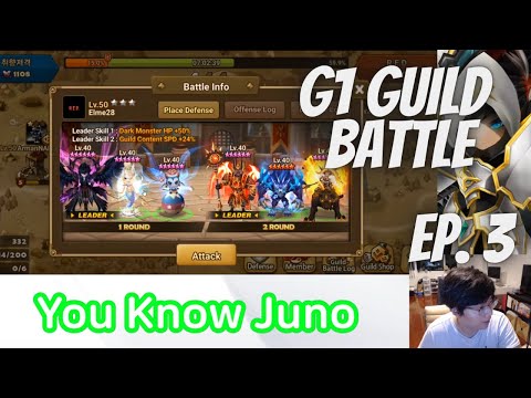 Epic Battle with Guardian Fermion Defense - Summoners War
