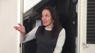 Salli Saffioti on My Take, a voiceover studio travelogue video