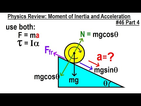 Physics Review Moment of Inertia Introduction Part 1
