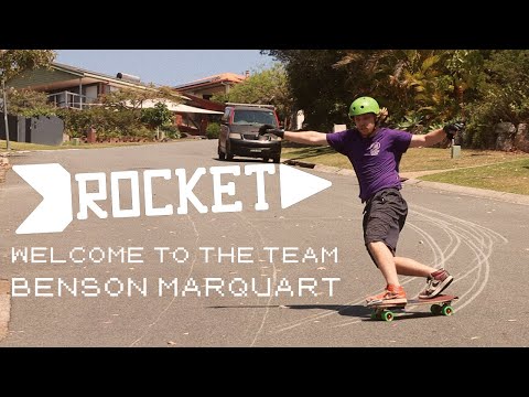 Benson Marquart - Welcome to the team! | ROCKET Longboards