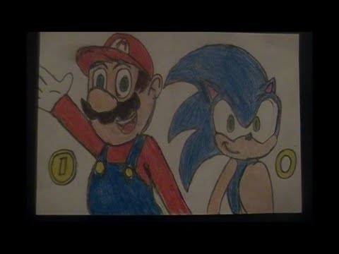 Super Mario and Sonic the Hedgehog - His World