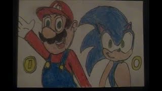 Super Mario and Sonic the Hedgehog - His World