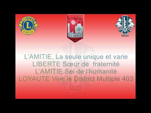 Hymne du District Multiple 403 (by LCA Ravinala)