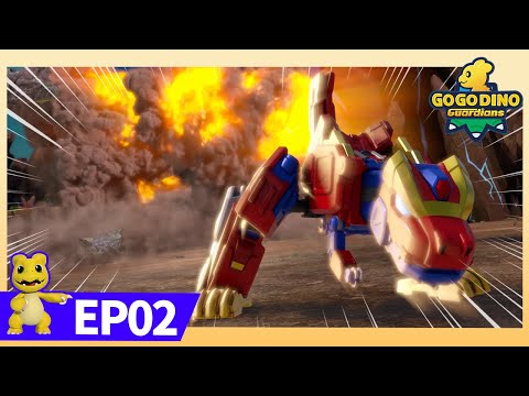 [New] GoGoDino Guardians | EP02 A Dino Crystal Shard | Super Dinos | Dinosaurs for Kids | Cartoon