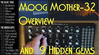 Video thumbnail for Moog Mother-32 review and 9 hidden gems by loopop
