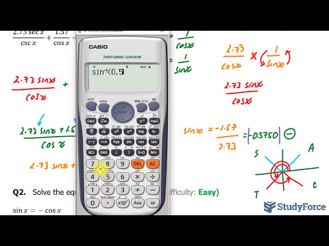 Solving Trigonometric Equations Using Identities (Multiple Angles, Degrees, Part 1)