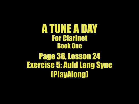 A TUNE A DAY - For Clarinet, Book One, Page 36, Exercise 5