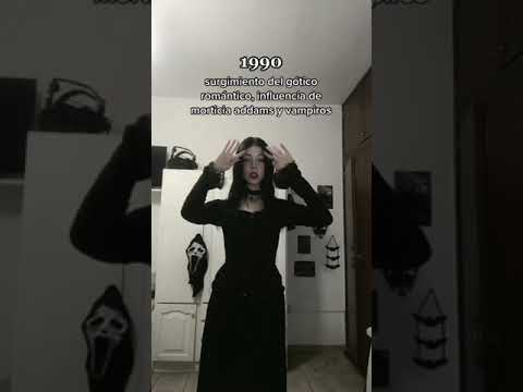 Moda gotica a través del tiempo (Outfits goticos)