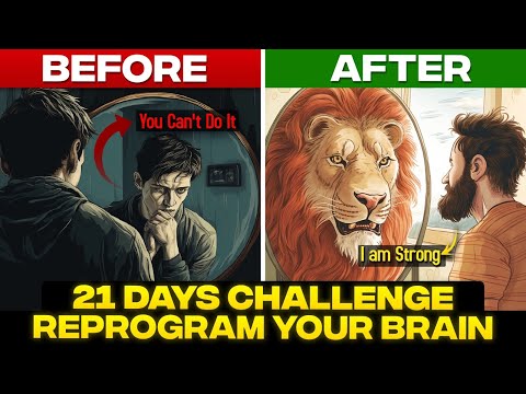 21 Days Challenge ! LISTEN TO THIS EVERY MORNING To Reprogram Your Brain | POSITIVE SELF TALK