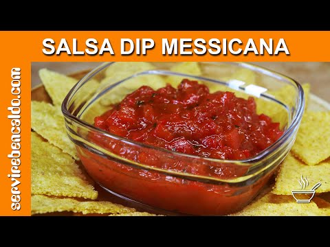 Come fare la SALSA DIP ROSSA... Quella Messicana!!!