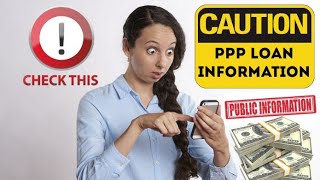 This Is Wrong🤦🏽‍♀️🤦🏽‍♀️😳PPP Information Public