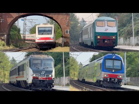 Treni passeggeri in transito sulla Torino - Asti  