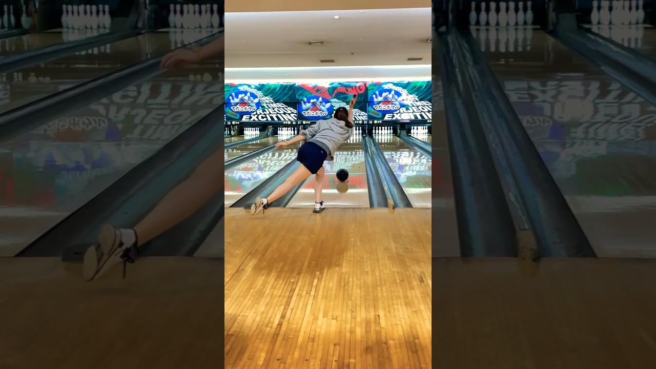 前髪切りました🪮　#bowling #ボーリング #ボウリング #プロボウラー #高回転 #ローダウン #털어치기 #프로볼링