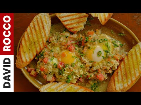 HOW TO MAKE: Eggs in Purgatory - Indian & Italian Fusion