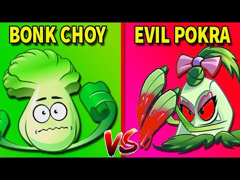 BONK CHOY vs POKRA vs WASABI WHIP - Who Will Win? - PvZ 2 Plant Vs Plant
