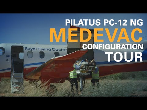 Tour of the Pilatus PC-12 Medevac Air Ambulance Configuration