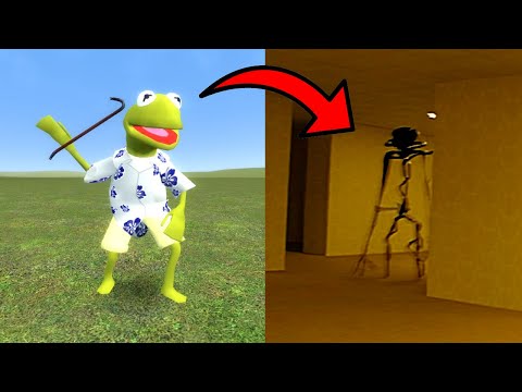 DISTURBING BACKROOMS CREATURES - Garry's mod Sandbox