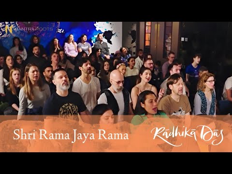 Shri Rama Jaya Rama — Sacinandana Swami & Radhika Das — LIVE Kirtan at OmNom