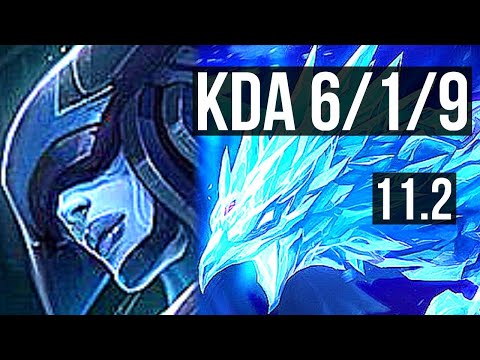 LISSANDRA vs ANIVIA (MID) | 6/1/9, Rank 9 Liss, Dominating | NA Master | v11.2