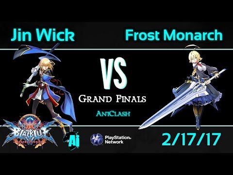AniClash 60 - Frost Monarch (Es) vs. Jin Wick (Jin) Grand Finals - BBCF Blazblue CF