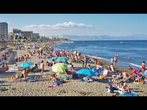 Playa Fuente de la Salud en Benalmádena, Málaga